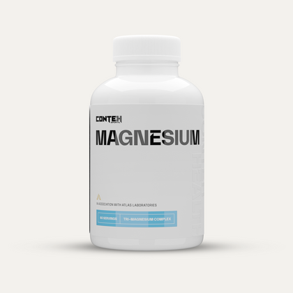 Conteh Sports Magnesium (Tri Magnesium Complex) 200g - 120 Caps - Halal