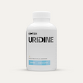 White bottle of Conteh Sports Uridine supplement that boosts brain health and helps regulate dopamine