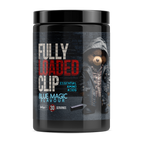 Black tub of Top G Fully Loaded Clip EAA with Teddy Bear label for muscle recovery