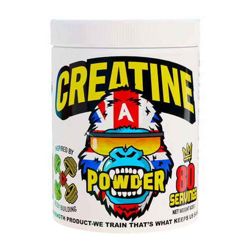 Gorillalpha Creatine - 400g - Creatine Powder