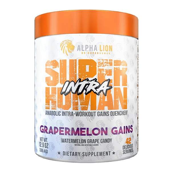 Alpha Lion SuperHuman Intra - 365.6g / Watermelon Grape Candy