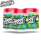 Three Ghost Greens containers with billion CFU and BioCore® Optimum probiotic blend