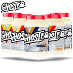Ghost Vegan Protein soy free plant-based protein blend containers in various flavors