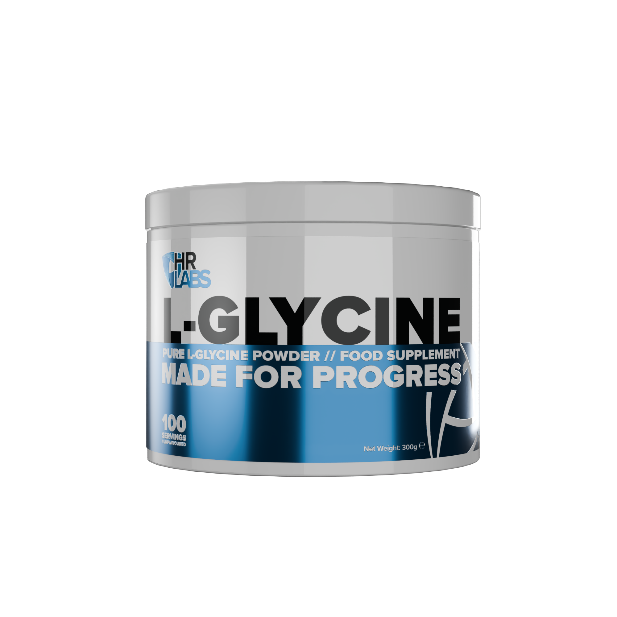 HR Labs L-Glycine - 300g - Halal HAL001