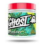 Ghost Greens superfood supplement with billion CFU and Biocore® Optimum in lime flavor