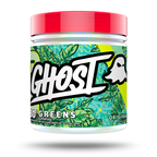 Ghost Greens container with billion CFU and BioCore® Optimum probiotic blend