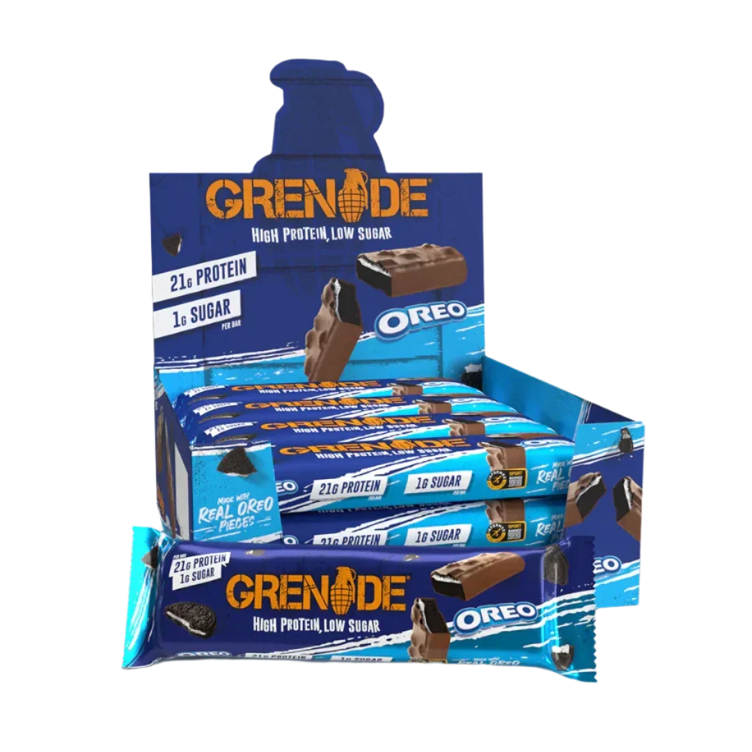 Grenade Protein Bar - 12x60g / Oreo - Protein Bars