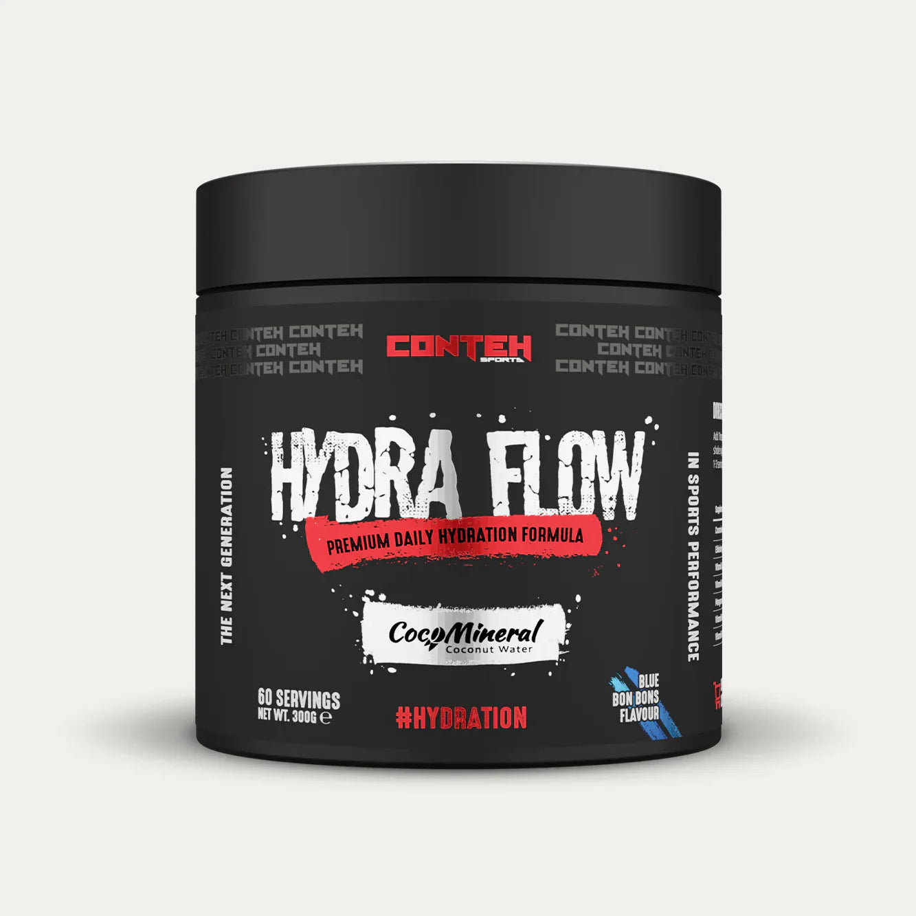 Conteh Sports Hydra Flow - 300g / Blue Bon Bons - Hydration Powder