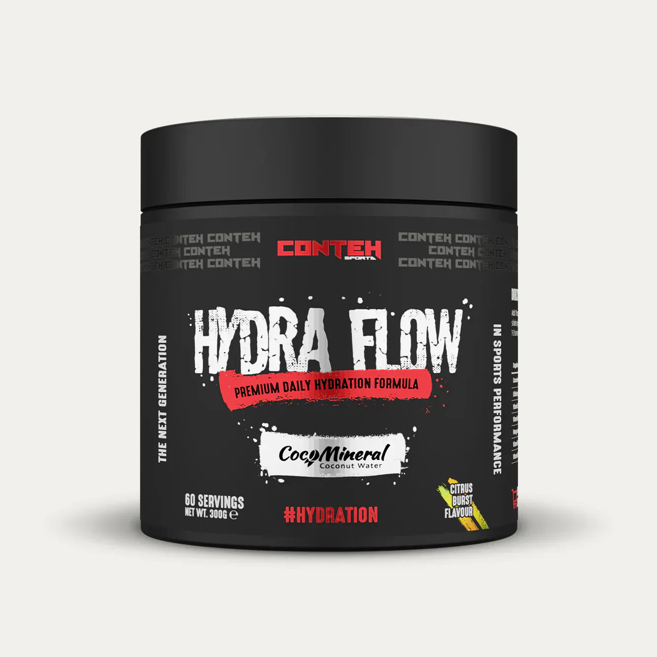 Conteh Sports Hydra Flow - 300g / Citrus Burst - Hydration Powder
