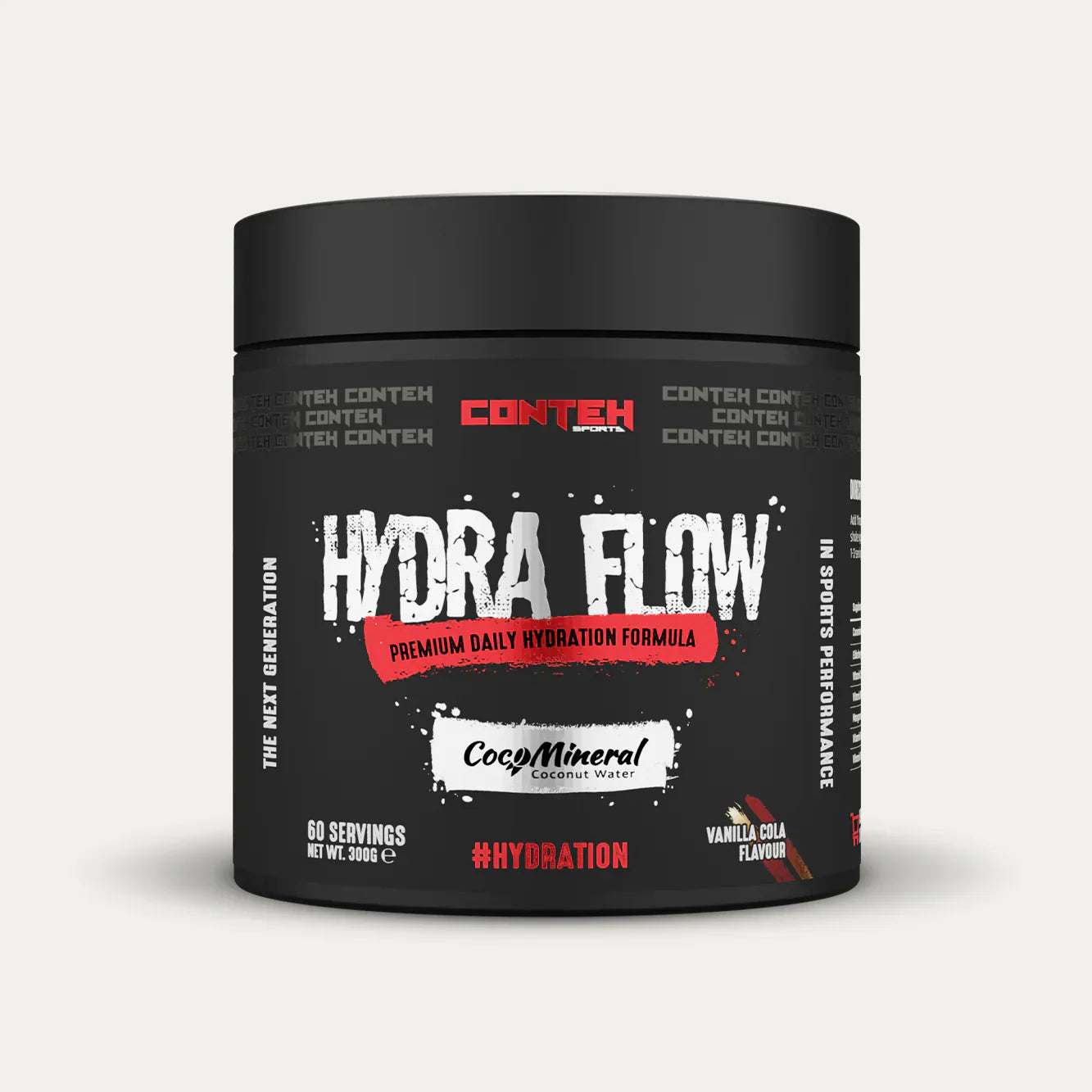 Conteh Sports Hydra Flow - 300g / Vanilla Cola - Hydration Powder