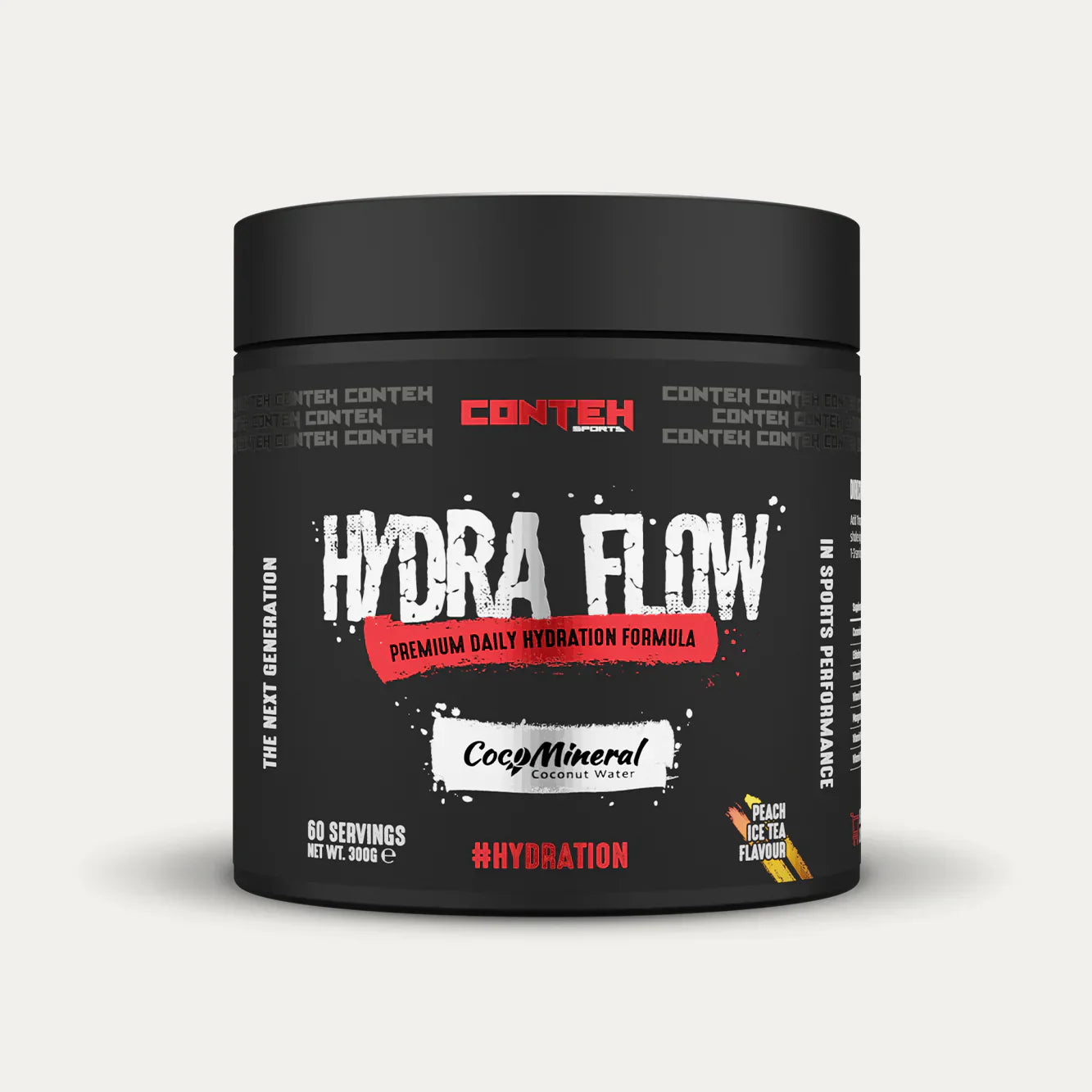 Conteh Sports Hydra Flow - 300g / Peach Ice Tea - Hydration Powder