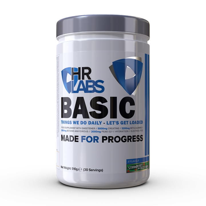HR Labs BASIC - 510g / Fuzzy Fruits - Creatine Powder