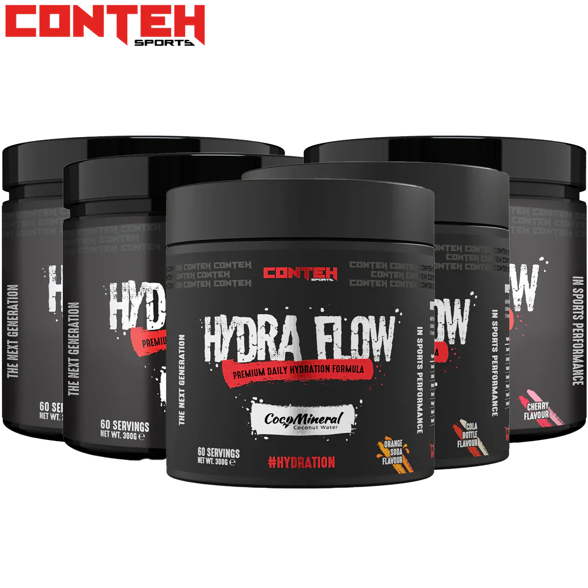Conteh Sports Hydra Flow - Hydration Powder
