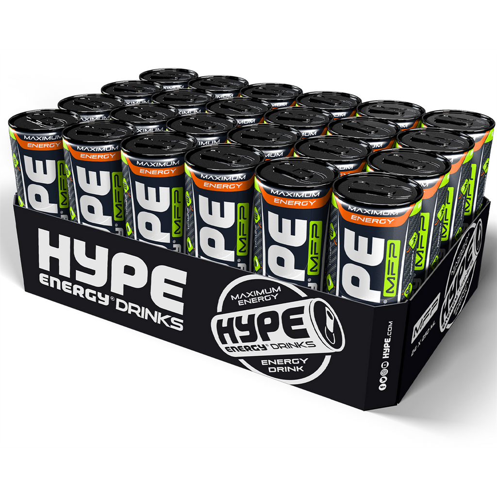 HYPE MFP Maxi Power - 24x250ml / Energy Drink - Pre-Workout Ready-to-Drinks