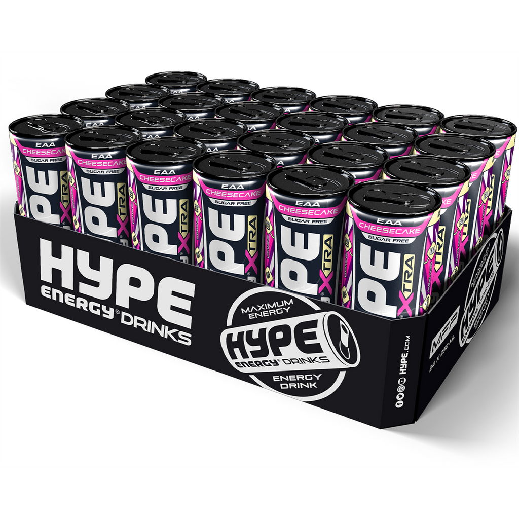 HYPE Xtra Zero EAA - 24x250ml / Cheesecake - Amino Acids Ready-to-Drinks