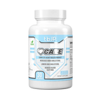 White plastic bottle of Trained By JP Heart Care supplement for love heart and lowering LDL
