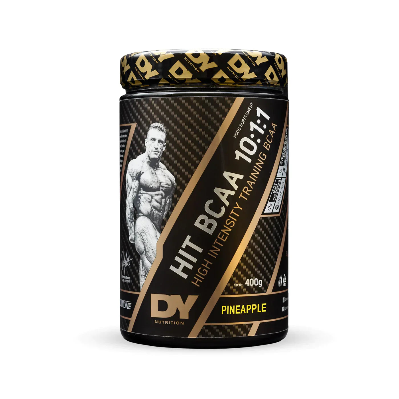 DY Nutrition Hit BCAA 10:1:1 - 400g / Pineapple - Amino Acids Powder
