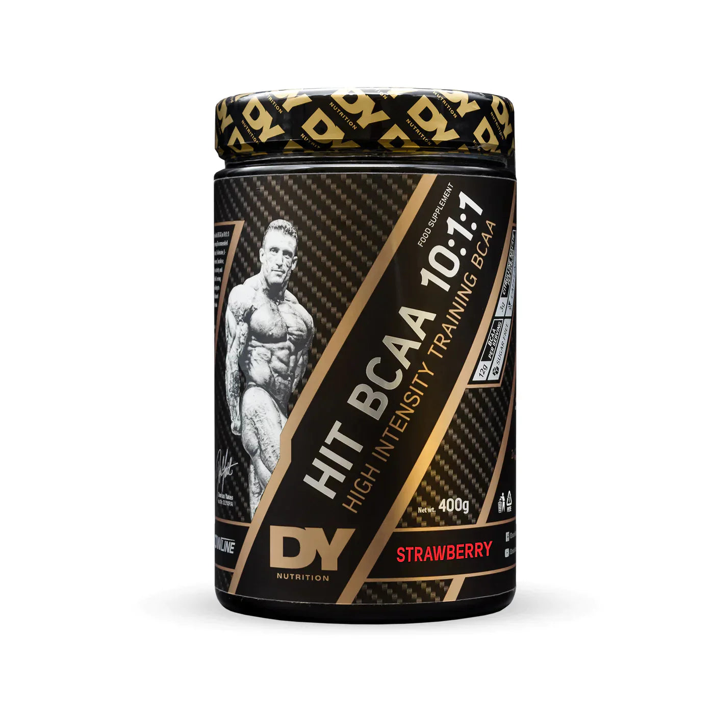 DY Nutrition Hit BCAA 10:1:1 - 400g / Strawberry - Amino Acids Powder