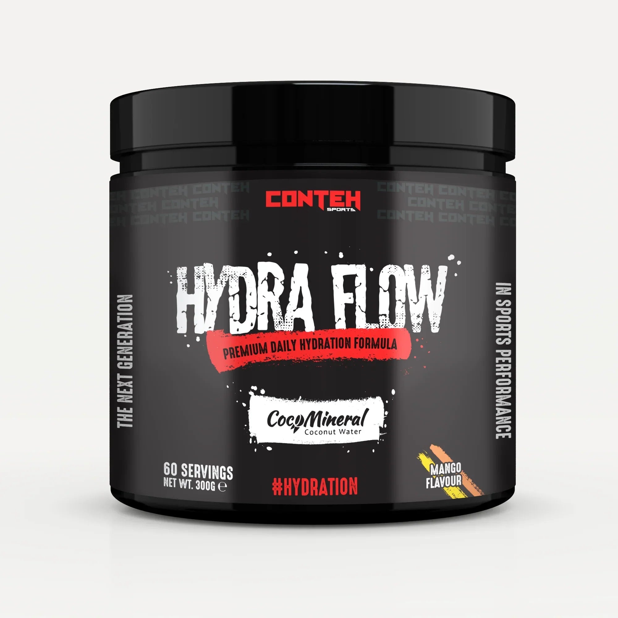 Conteh Sports Hydra Flow - 300g / Mango - Hydration Powder