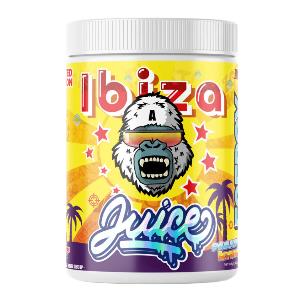 Gorillalpha Ibiza Juice Ibiza Juice - 480g / Ibiza Juice Blue Strawberry Lemonade - Pre-Workout Powder