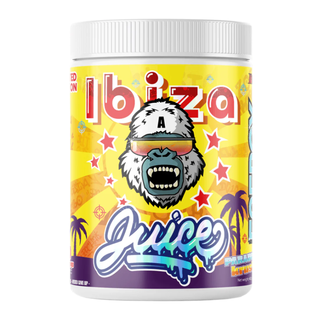 Gorillalpha Ibiza Juice Ibiza Juice - 480g / Ibiza Juice Blue Strawberry Lemonade - Pre-Workout Powder