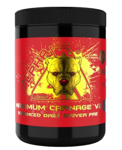 Alpha Neon Maximum Carnage V2 - Pre-Workout Powder