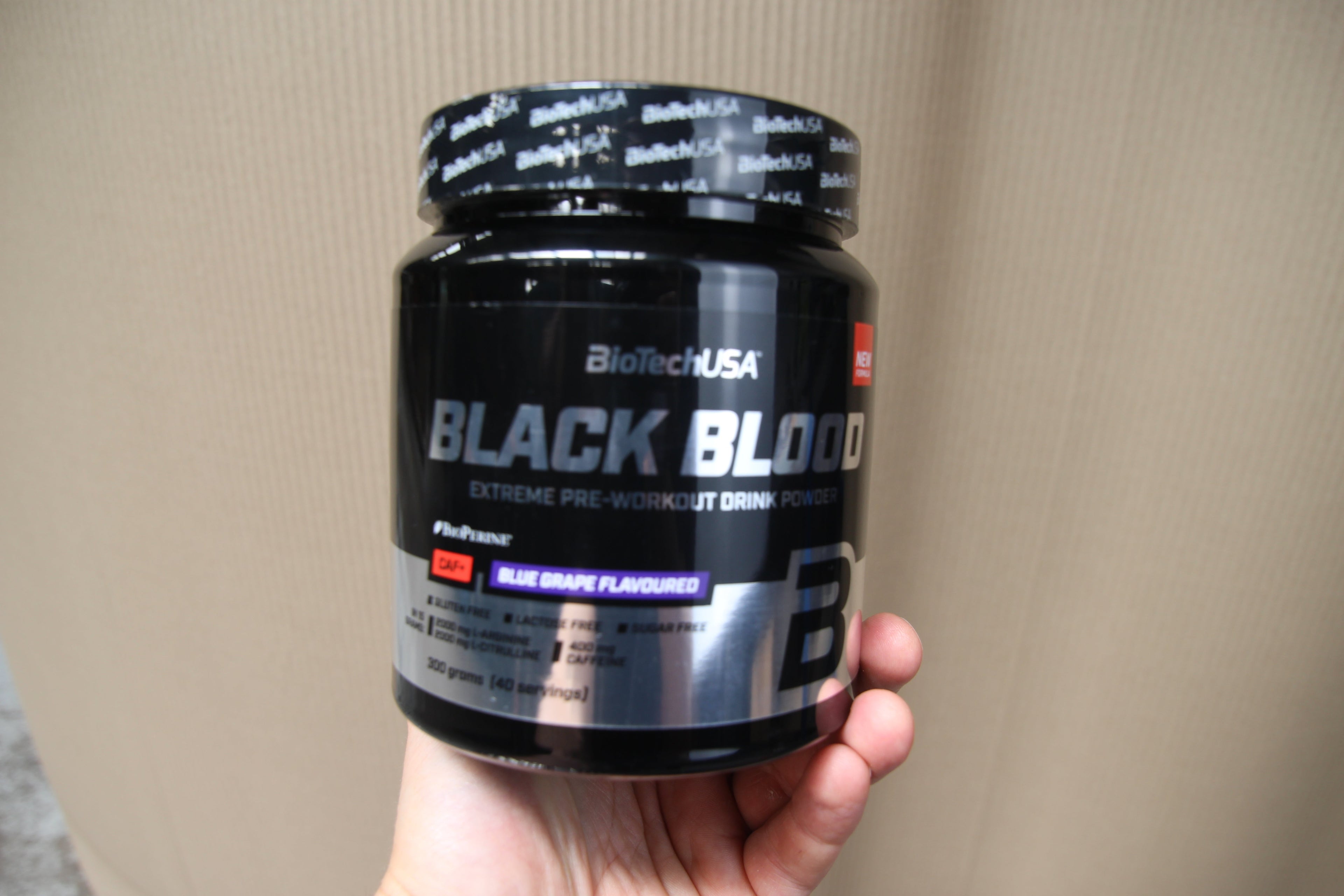BioTech USA Black Blood CAF + - Beta-Alanine