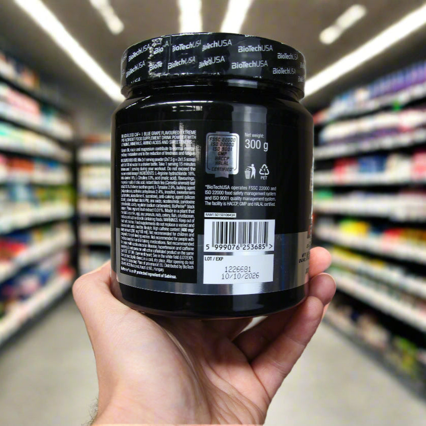 BioTech USA Black Blood CAF + - Beta-Alanine