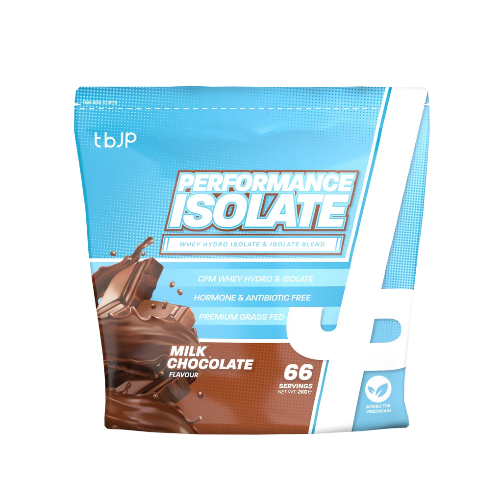 Trained By JP Performance Isolate - 2kg / Milk Chocolate - Whey Protein Powder