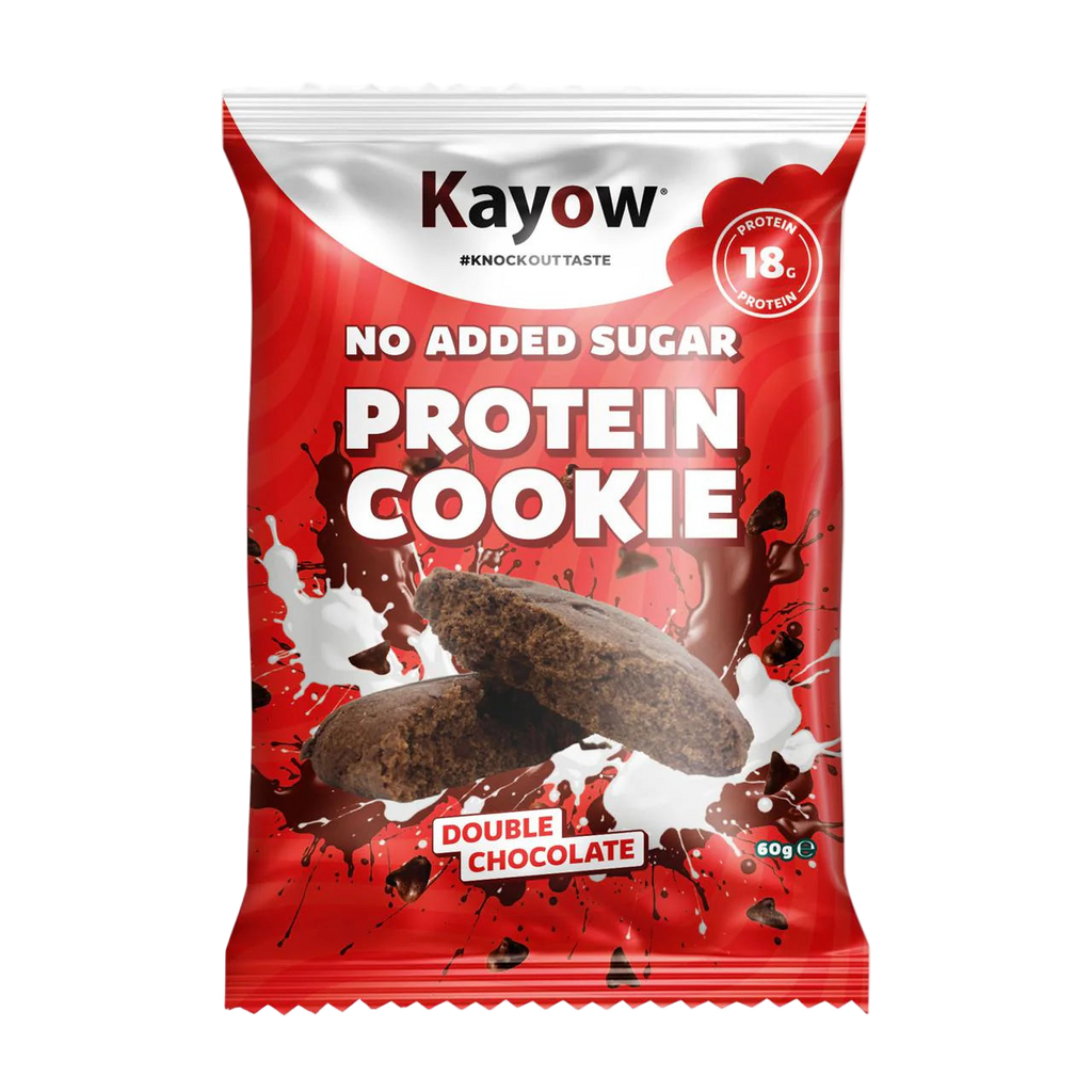 Kayow Nutrition No Added Sugar Protein Cookies 12x60g - MyGymSupplements