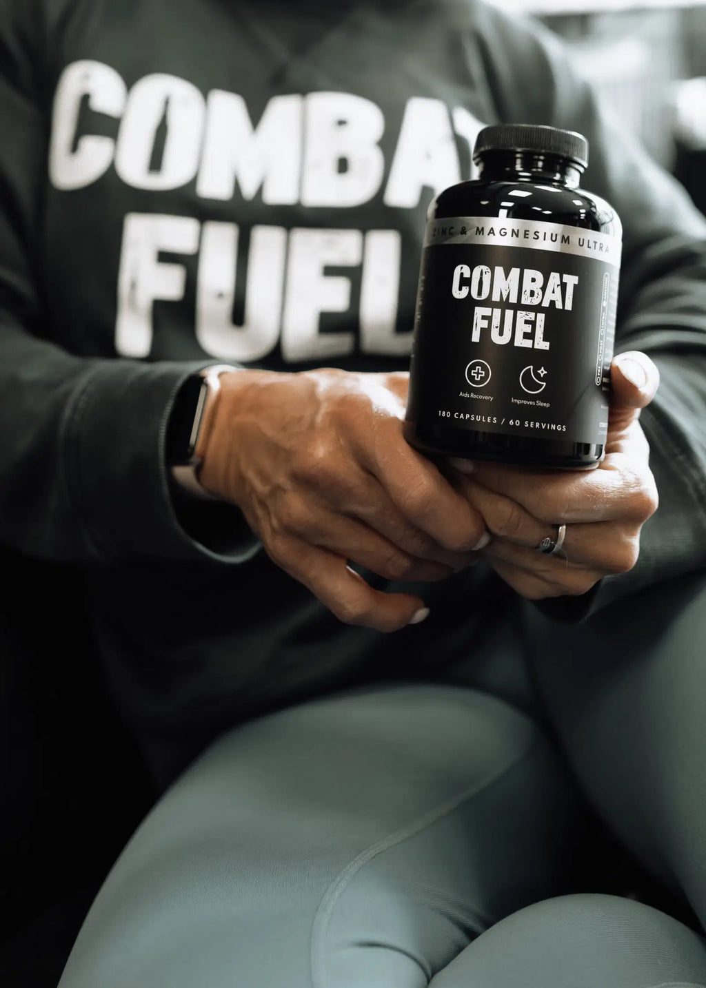 Combat Fuel Zinc and Magnesium + B6 - 180 Caps - Zinc Capsules