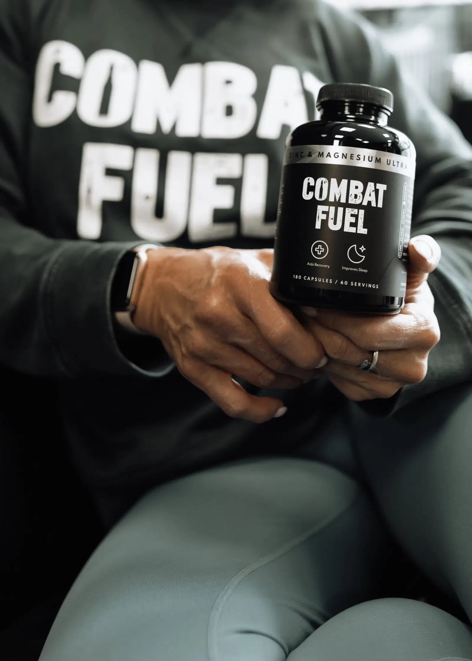 Combat Fuel Zinc and Magnesium + B6 - 180 Caps - Zinc Capsules