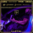 Illegal Nutrition Premium Pre-Workout (Stim + Pump) - 193g / Strawberry - Pre-Workout Powder