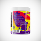 Gorillalpha Ibiza Juice Remix energy drink mix with a vibrant label for Ibiza juice remix