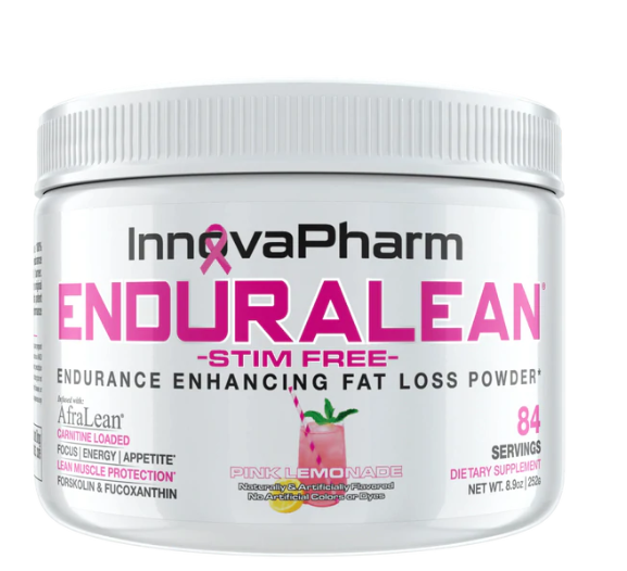 Innovapharm Enduralean Stim Free - 252g / Pink Lemonade - Weight Loss Support Powder