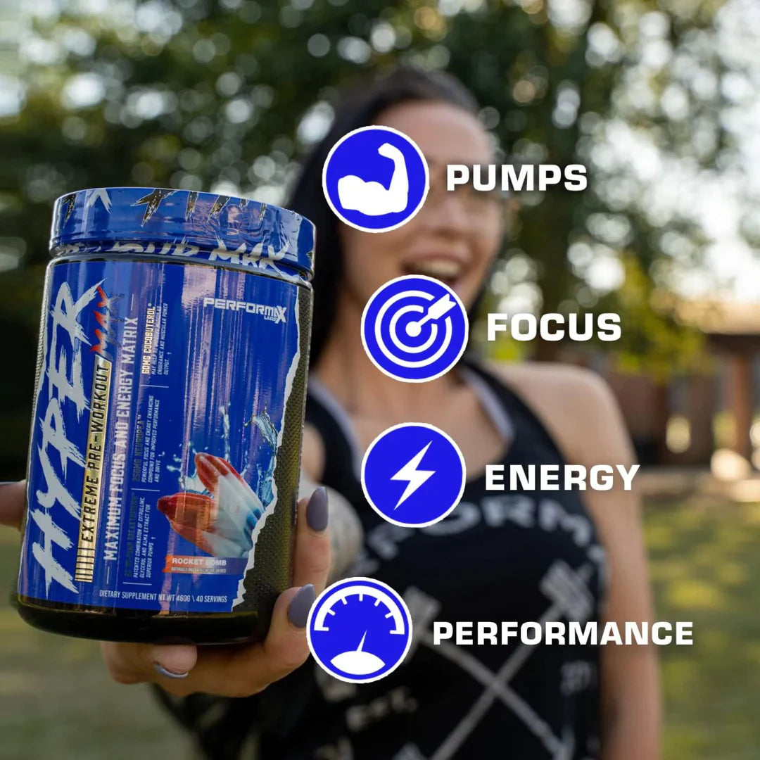 Performax Labs HyperMax 3D - Pre-Workout Powder