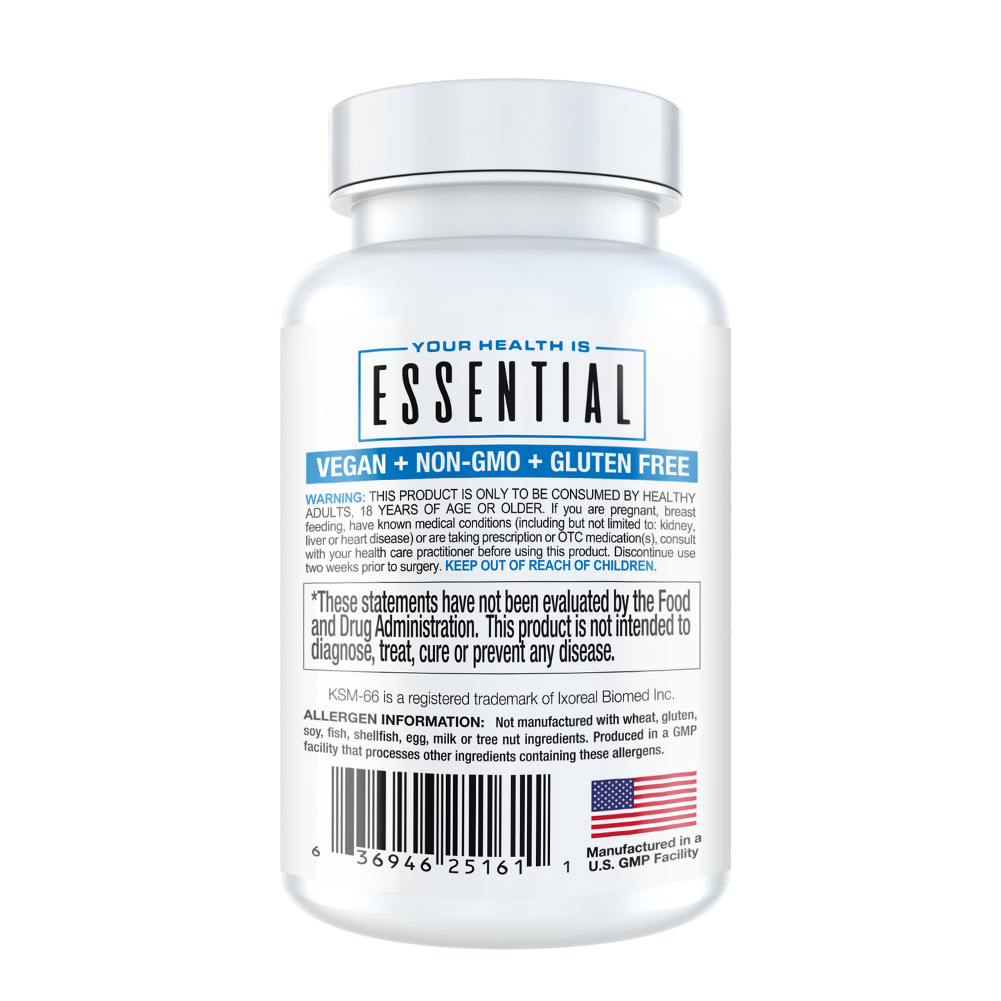 Innovapharm Ashwagandha KSM-66 - 90 Caps - Ashwagandha Capsules