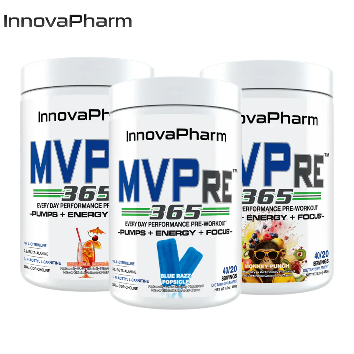 Innovapharm MVPRE 365 - Pre-Workout Powder