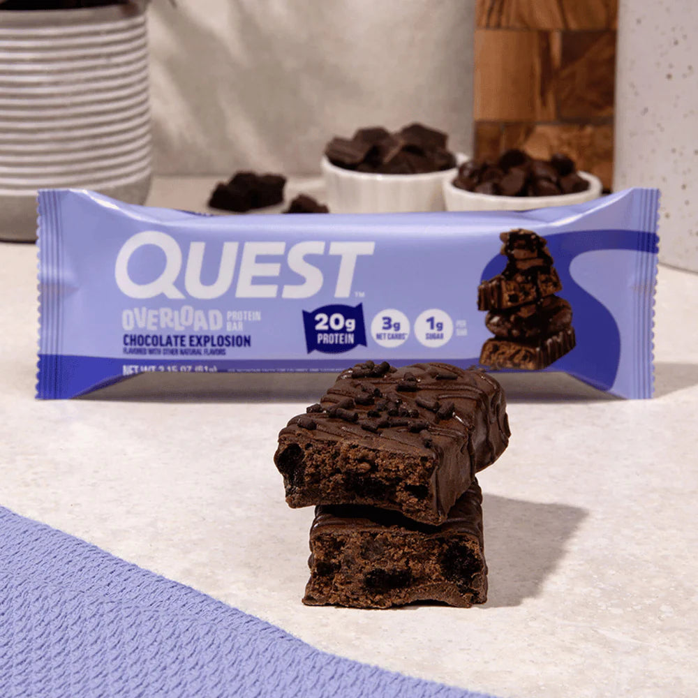 Quest Nutrition Overload Protein Bar - MyGymSupplements