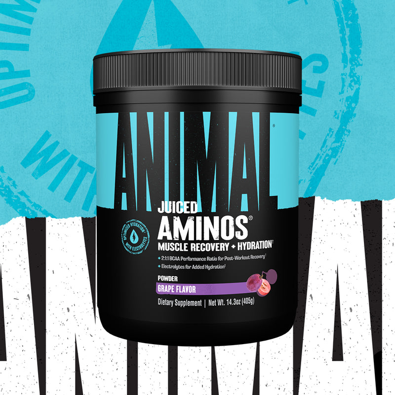 Animal Juiced Aminos - 385g / Grape Juiced - Amino Acids Powder