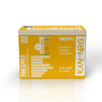 Yellow and white multi-pack of KAN-NRG alkaline ionised hydration water for on-the-go hydration