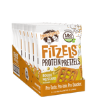 Lenny & Larry’s Fitzels - 8x85g / Boujie Mustard - Protein Crisps