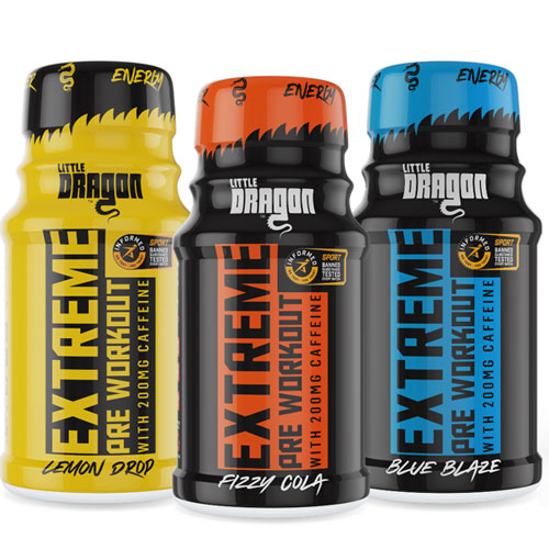 Little Dragon Extreme Pre-Workout Shot Drop - 12x60ml / Lemon - Pre-Workout Shots