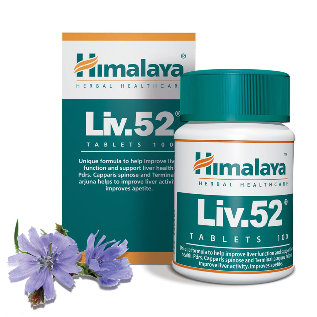 Himalaya Liv.52 tablets with Himalayan herbal ingredients support liver health and radiation therapy seed powder