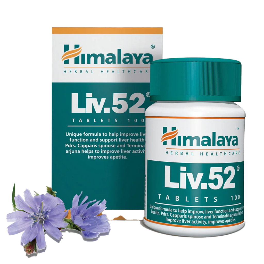 Himalaya Liv.52 tablets with Himalayan herbal ingredients support liver health and radiation therapy seed powder