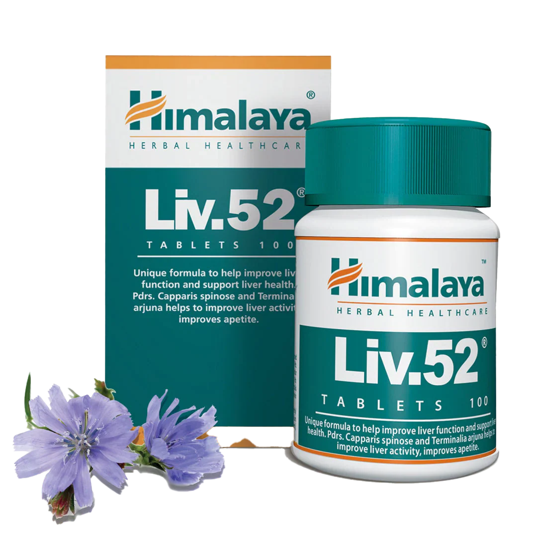Himalaya Liv.52 tablets with Himalayan herbal ingredients support liver health and radiation therapy seed powder