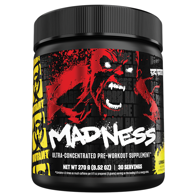 Mutant Madness - 225g / Roadside Lemonade - Pre-Workout Powder