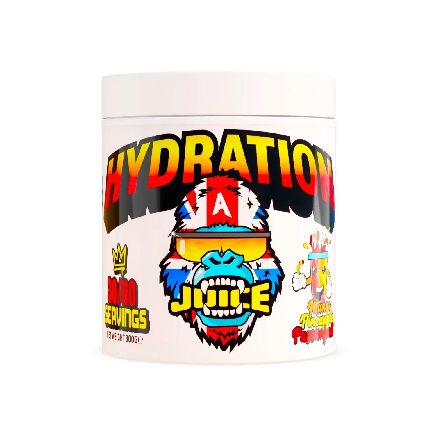 Gorillalpha Hydration Juice - 300g / Mango Pineapple Passionfruit