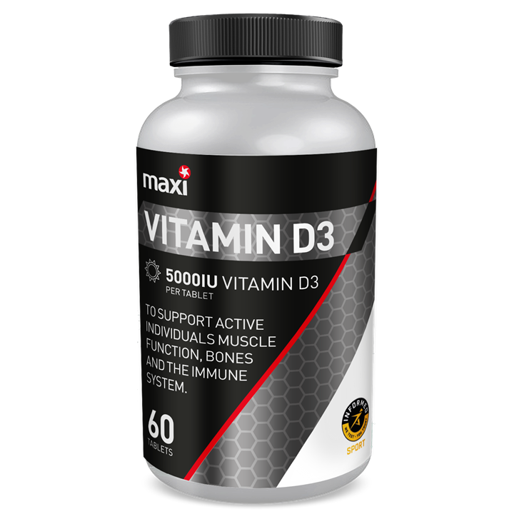 MaxiNutrition Vitamin D3 - 120 Caps - Vitamin D3 Capsules