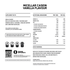 Marchon Supplements Micellar Casein - Micellar Casein Protein Powder